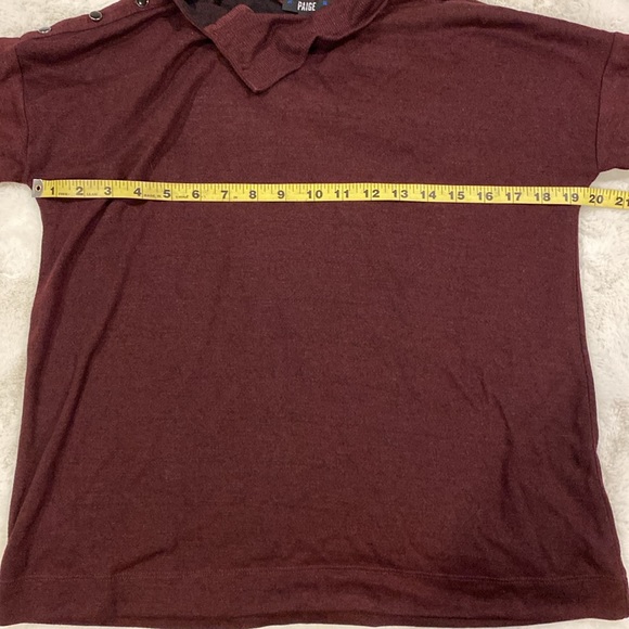 PAIGE long sleeve top with button detail Size XS - Picture 4 of 10